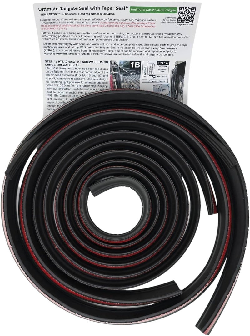 ESI Ultimate Tailgate Seal with Taper Seal Compatible with Ford Trucks with a Pro Access Tailgate - Image 4